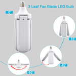 3 leaf garage light,Adjustable E26 Fan Blade LED Light Bulb ceiling light