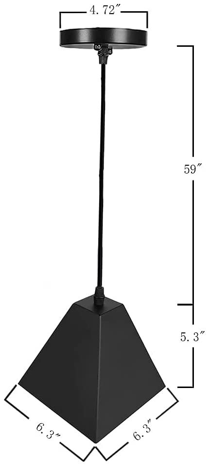 Modern pendant kitchen light fixtures black industrial chandelier lighting