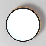 LED Ceiling Lights  12 Inch Black Modern Flush Mount Lighting Fixture Round ceiling lamp