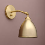 2 pack industrial metal wall light fixture antique gold wall lamp