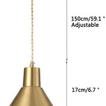 Modern pendant kitchen light fixtures golden industrial chandelier lighting