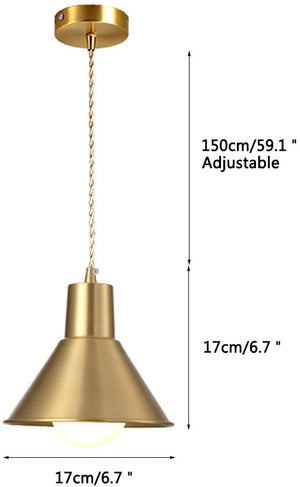 Modern pendant kitchen light fixtures golden industrial chandelier lighting