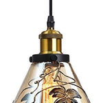 Pendant Hanging Light with glass