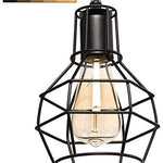 Hanging Ceiling Lamp with 16 Cord Plug in Pendant Light