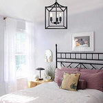 3 Lights Chandelier Rustic Pendant Light