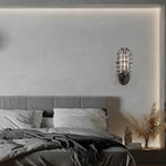Industrial indoor net glass wall sconce outdoor cage wall light with black silver finish