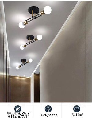 2 light modern wall sconce black industrial wall lighting fixture