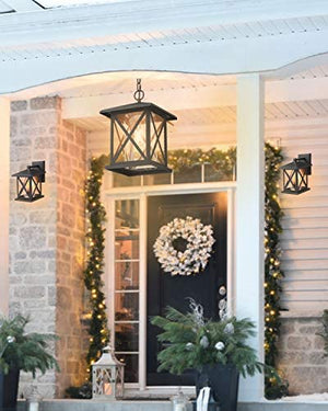 1 Light Adjustable light for Porch Entrance in Matte Black
