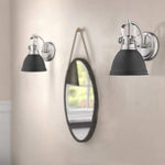 Black vanity wall light hallway wall lamp