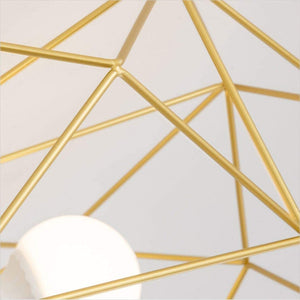 4 light cage ceiling light fixture globe semi flush mount ceiling lamp