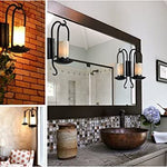 Industrial wall sconce lighting loft retro cylindrical wall lamp