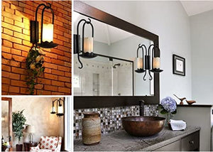 Industrial wall sconce lighting loft retro cylindrical wall lamp