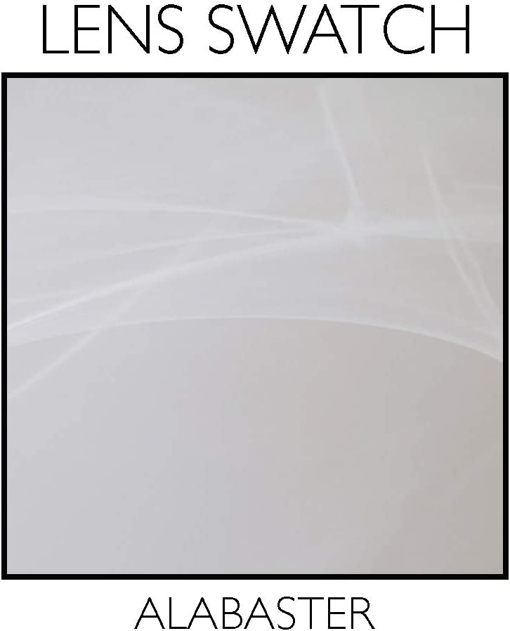 2 pack dimmable ceiling light fixture Alabaster glass ceiling lamp