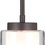 Mini pendant lighting for kitchen island dual glass hanging ceiling light