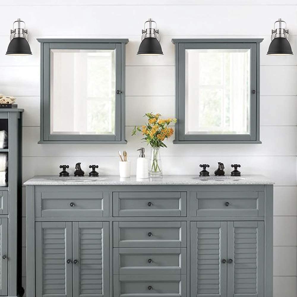 Black vanity wall light hallway wall lamp