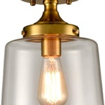 Modern Semi flush Ceiling Lighting fixture glass ceiling lighting with gold finish