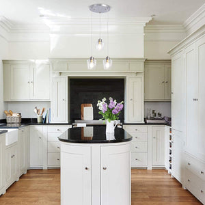 3 light pendant lighting cluster chandelier with nickel finish