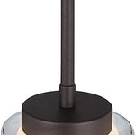Mini pendant lighting for kitchen island dual glass hanging ceiling light