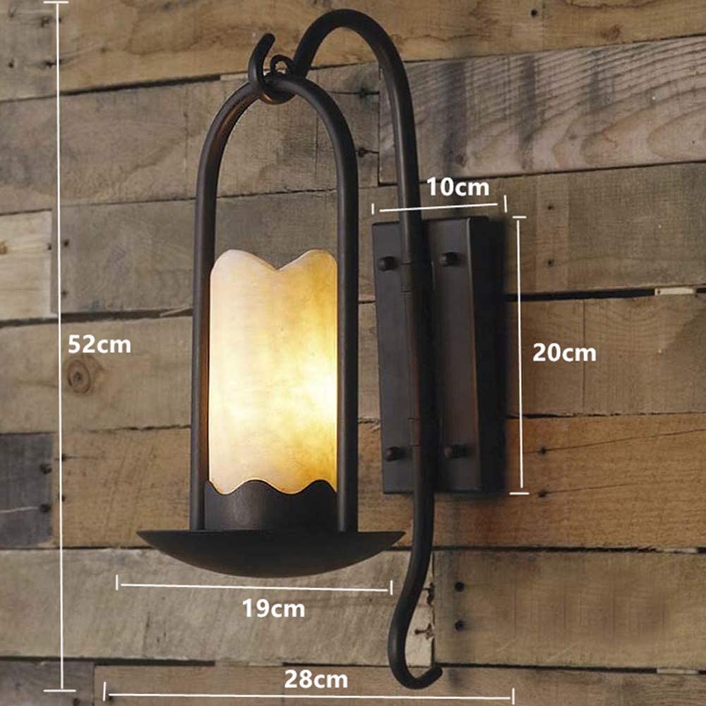 Industrial wall sconce lighting loft retro cylindrical wall lamp