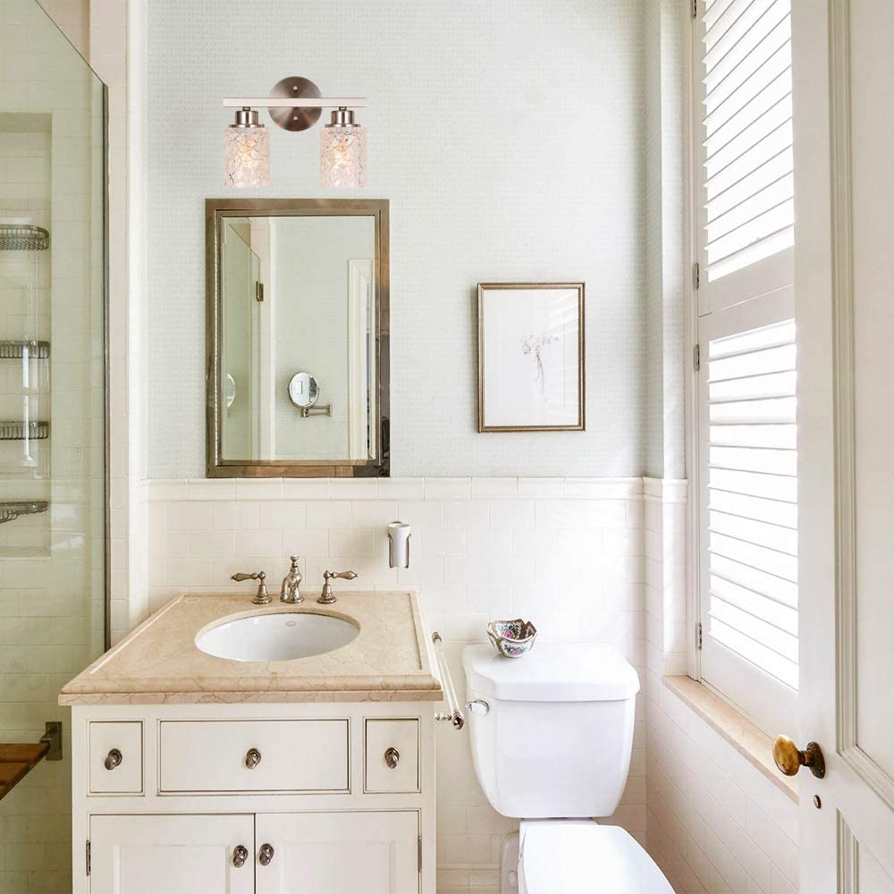 2 light bathroom wall light nickel light fixtures for bathroom above mirror