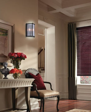 2 Light hallway wall lights vintage wall lamp with dark bronze finish