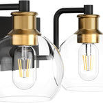 2 light vintage bathroom wall sconce farmhouse glass wall light over mirror