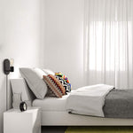 Simplicity black industrial wall sconce