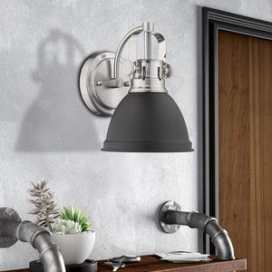 Black vanity wall light hallway wall lamp