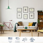 Retro wave pendant lamp industrial ceiling lamp
