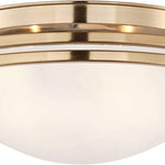 Mid century modern close to ceiling light flush mount fixture glass ceiling lamp