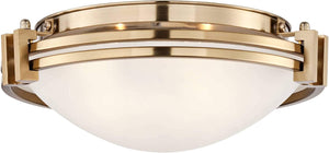 Mid century modern close to ceiling light flush mount fixture glass ceiling lamp