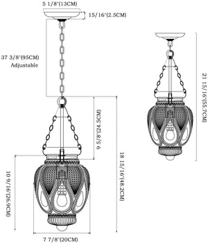 Black kitchen sink light fixture glass ceiling pendant light farmhouse hanging lamp