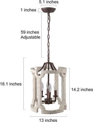 4 light drum farmhouse chandelier rust dining pendant lights