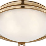 Mid century modern close to ceiling light flush mount fixture glass ceiling lamp