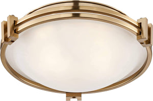 Mid century modern close to ceiling light flush mount fixture glass ceiling lamp