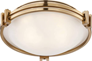 Mid century modern close to ceiling light flush mount fixture glass ceiling lamp
