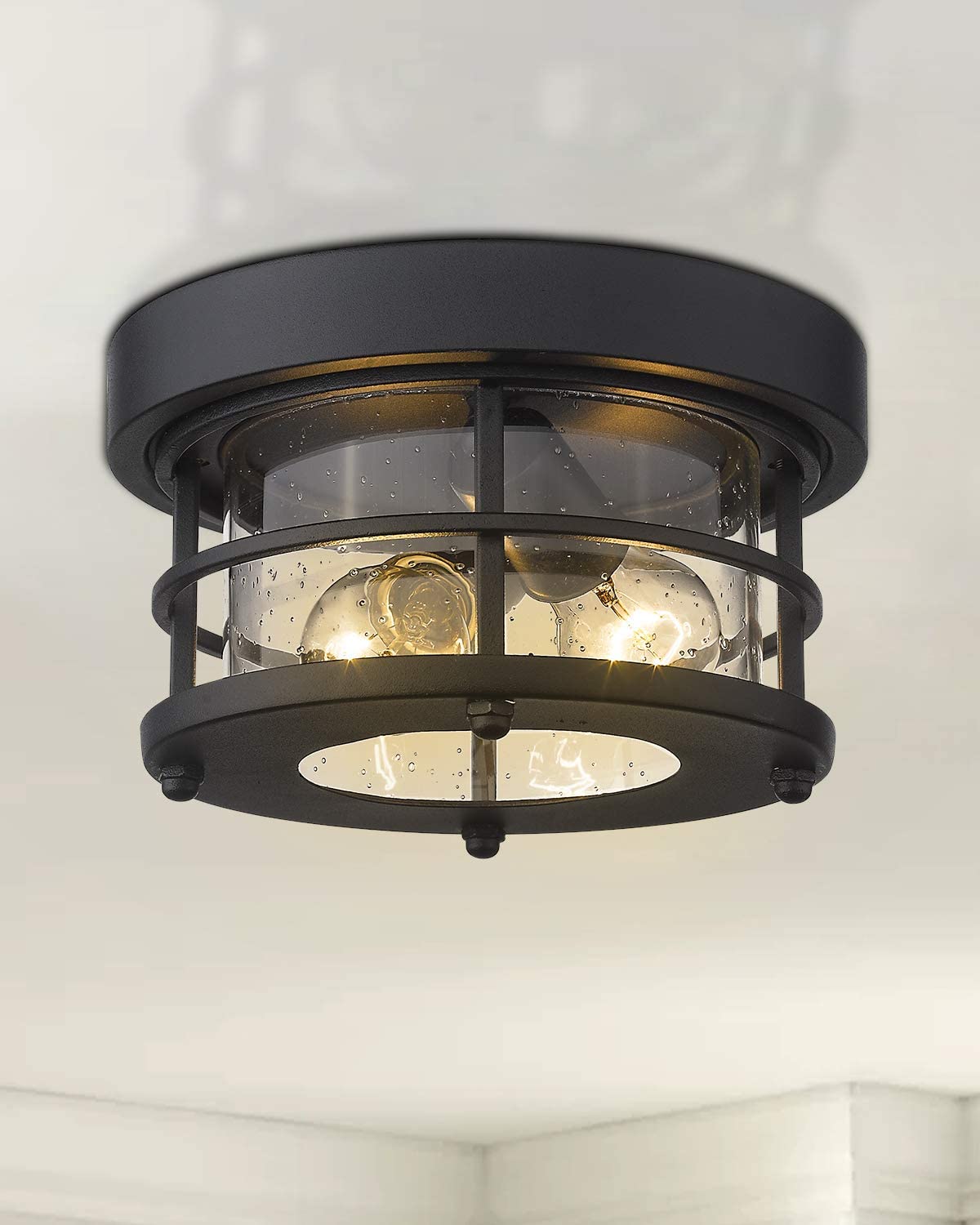 2 light laundry room light fixtures black flush mount ceiling light