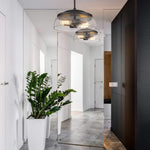 2 light semi flush mount ceiling light farmhouse black ceiling lamp
