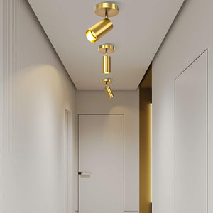2 pack track ceiling lighting gold spotlight ceiling lamp