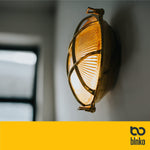 Round vintage industrial wall sconce waterproof wall light fixture
