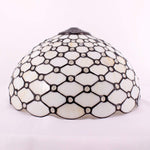 Tiffany pendant light Large Swag Stained Glass pendant lamp