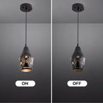Modern pendant light fixture black farmhouse hanging lamp