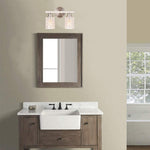 2 light bathroom wall light nickel light fixtures for bathroom above mirror