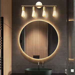 4 light wall light fixture gold vanity marrow wall sconce
