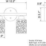 2 light bathroom wall light nickel light fixtures for bathroom above mirror