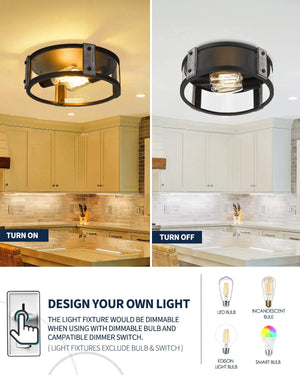 2 light ceiling lights flush mount wood glass mount light fixture