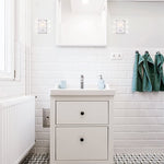 Modern simplicity wall light white frame wall fixture