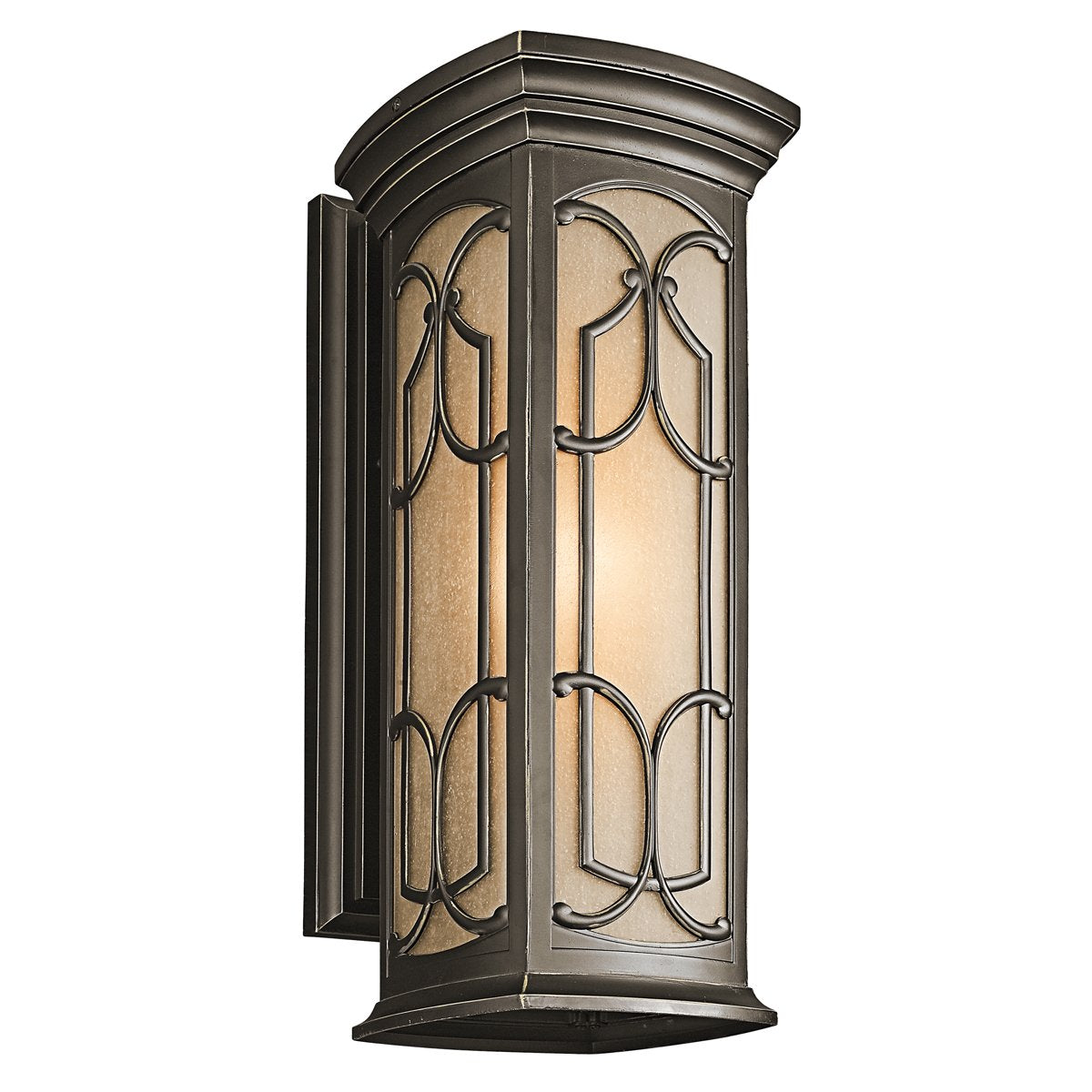 Cast aluminum  outside lights for house bronze exterior wall sconce