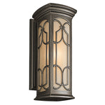 Cast aluminum  outside lights for house bronze exterior wall sconce