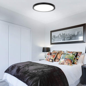 13 Inch LED Round Flat Panel Light  Dimmable Edge-Lit Flush Mount LED Ceiling Lamp